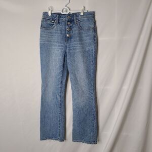 Madewell Cali Demi-Boot Jeans in Dory Wash: Comfort Stretch Edition Size 25‎